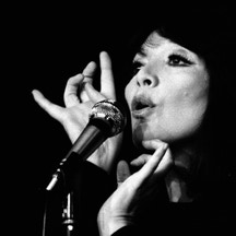 Juliette Gréco im Alter von 47 Jahren, Foto Franz Goder